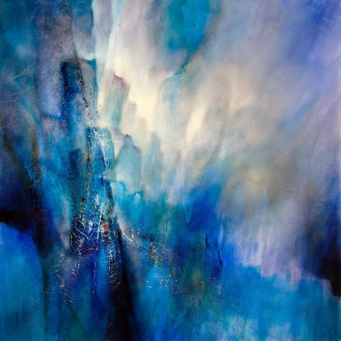 Konfiguration benutzen (Himmel, Wolken, Atmosphäre, Universum, Unendlichkeit, Licht, kristallin,  Treppenhaus, Wohnzimmer, Büro, Business, Malerei, wunschgröße, blau/weiß)
