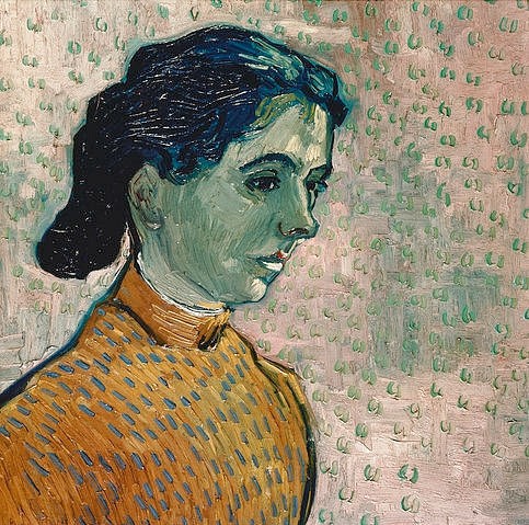 Vincent van Gogh, Bildnis eines jungen Mädchens auf rosa Grund (Die kleine Arlesienne). 1890. (Gogh,Vincent van,1853-1890,Otterlo,Museum Kröller-Müller,Frauen, Junge,Frauen,Gogh, Vincent van 1853-1890)