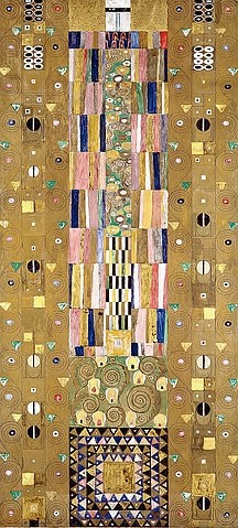 Gustav Klimt, Werkvorlage zum Stocletfries. Schmalwand. Um 1905/09. (Klimt,Gustav,1862-1918,Wien,Museum für angewandte Kunst,Kunst,Gustav Klimt,Österreich,Stocletfries,Jugendstil,Brüssel,Palais Stoclet,Klimt,Gustav Klimt,wiener secession,jugendstil,ornamente,ornamental,abstract)