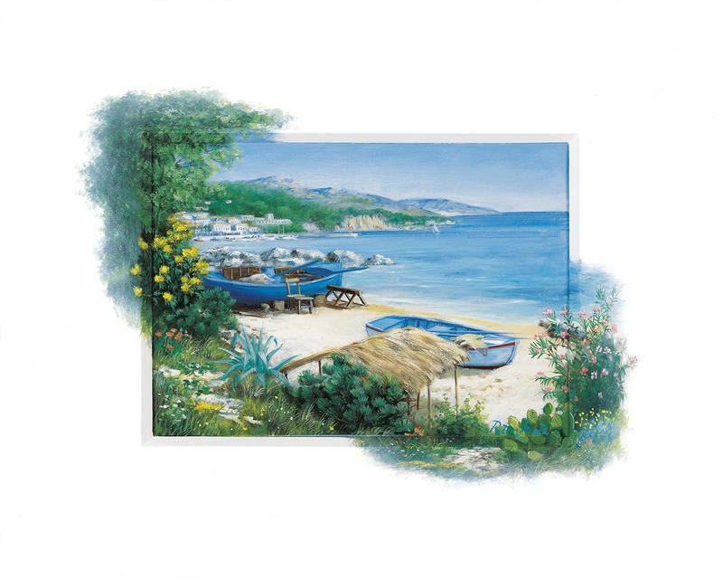 Peter Motz, Deserted boats (MEDITERRAN)
