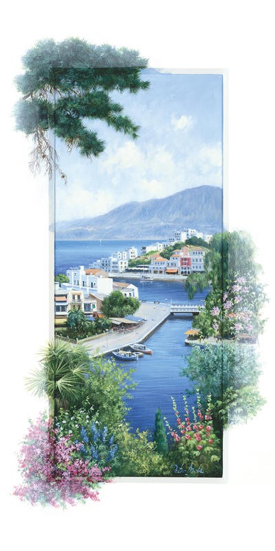 Peter Motz, A view over Mykonos (MEDITERRAN)