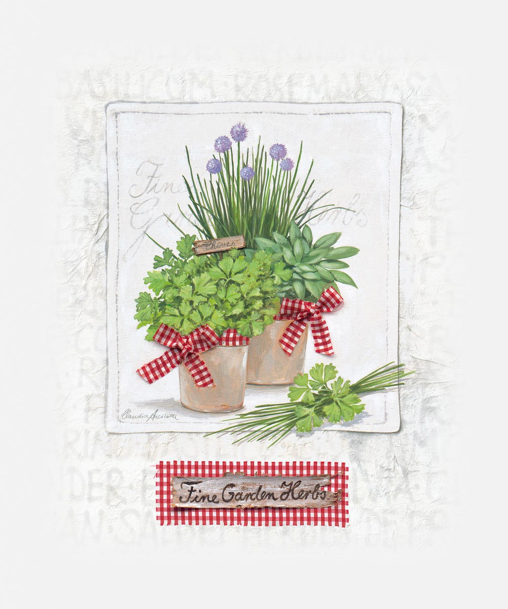 Claudia Ancilotti, Fine Garden Herbs, klein