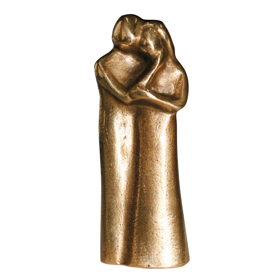 Stark, Paar, 7cm (Paar, Liebespaar, Umarmung, Liebe, Innig, Nähe, Skulptur, Plastik, Bronze, Figur,)