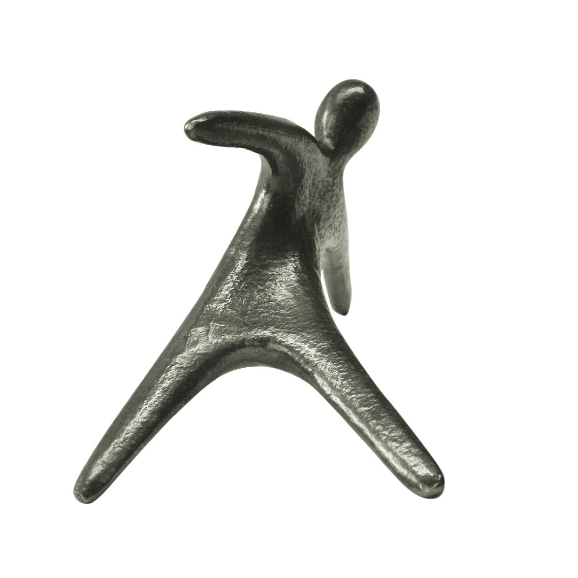 La Linea Sette, Donna, 16cm (Frau, Bewegung, Tanz, Energie, Elan, Power, Bronze, Skulptur, Figur, Büro, bronzefarben)