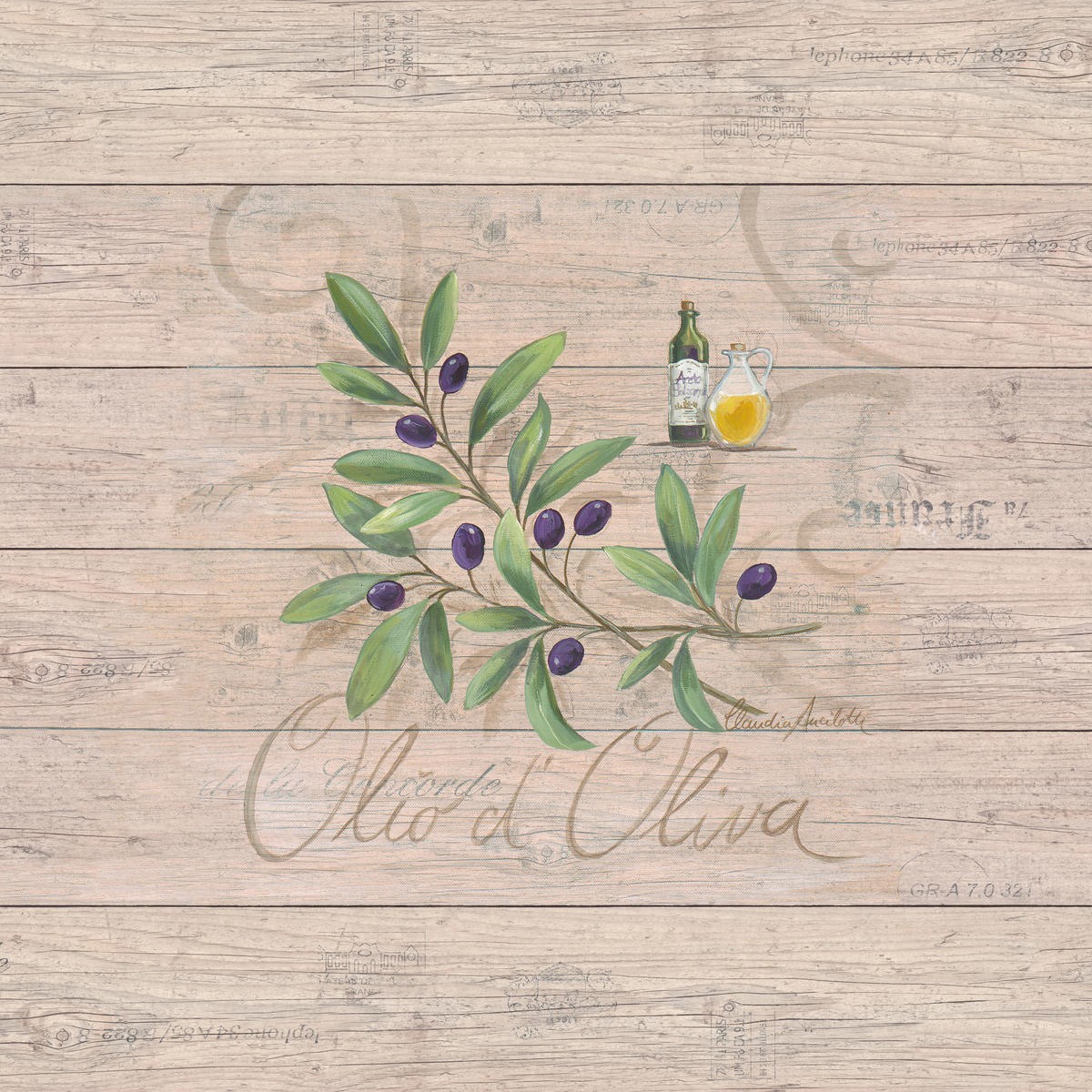 Claudia Ancilotti, Olio d'Oliva