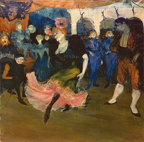 Henri de Toulouse-Lautrec, Marcelle Lender tanzt den Bolero aus Chilpéric. 1896. (Washington,National Gallery,Toulouse-Lautrec,Henri de,1864-1901,Lwd.,Öl auf Leinwand,19. Jahrhundert,Jugendstil,Henri Toulouse-Lautrec,John Hay Whitney,New York)