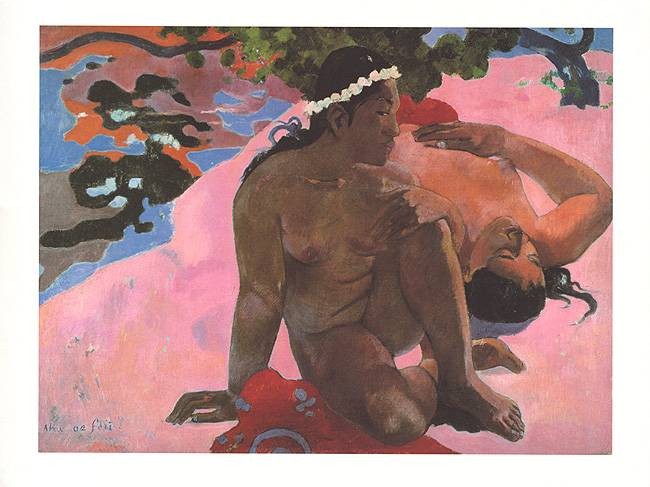 Gauguin Paul Wie! Du bist eifersüchtig? (Frequenzmodulierte Rastertechnik)