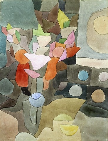 Paul Klee, Gladiolen Stilleben. 1932 V 3. (Klee,Paul,1879-1940,Christie's Images Ltd,Aquarell,20. Jahrhundert,Abstrakte Kunst,Klee, Paul 1879-1940)
