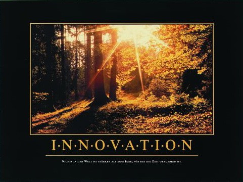 Motivation, Innovation (Ideen, Innovation, Motivation, Inspiration, Erfolg, Wald, Sonne, Licht, Büro, Fotokunst, bunt)