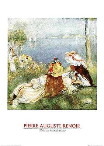 Pierre-Auguste Renoir, Mädchen in Riva (Offset)