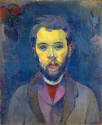 Paul Gauguin, Bildnis des Komponisten William Mollard (1862-1936). Um 1893/1894 (Gauguin,Paul,Paris,Musée d'Orsay,1848-1903,Paul Gauguin,Postimpressionismus,19. Jahrhundert,Portrait,Brustbild,Mann,Komponist,William Mollard)