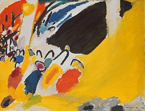 Wassily Kandinsky, Impression III (Konzert). 1911 (Kandinsky,Wassily,München,Städtische Galerie,1866-1944,Öl auf Leinwand,Musik,Kandinsky,konzert,20. Jahrhundert,abstrakte kunst)