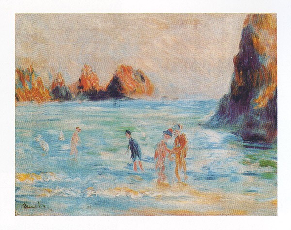 Pierre-Auguste Renoir, Bucht Guernesey (Offset)