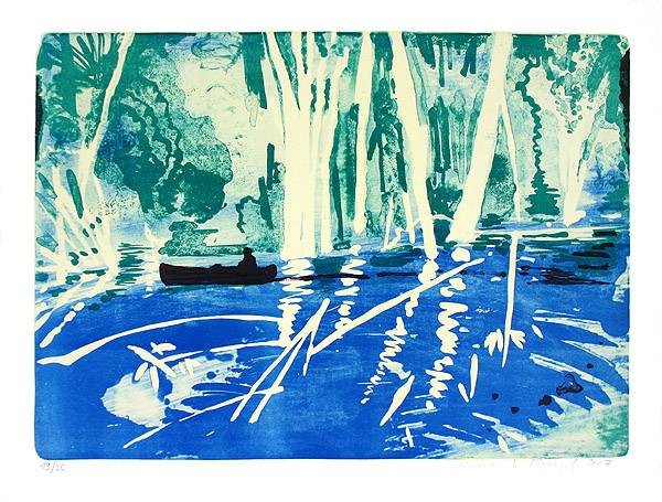 Stangl Reinhard Amazonas 2, 2007 (30) (Lithografie, handsigniert)