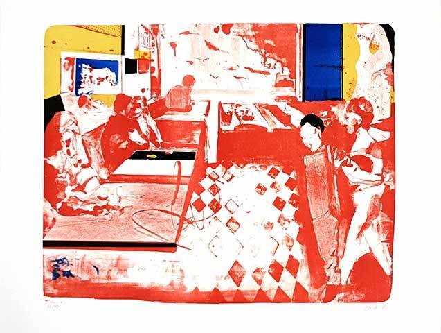 Stangl Reinhard Paris Bar, 2007 (30) (Lithografie, handsigniert)