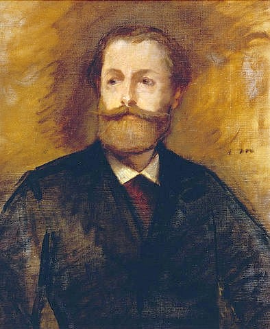 Édouard Manet, Bildnis von Antoine Proust. 1877/1880 (Portrait, Bildnis, Persönlichkeiten,  Politiker, Journalist, Mann, Impressionismus, Wohnzimmer, Klassiker, Wunschgröße, bunt,)