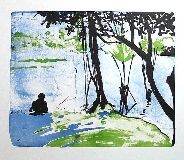 Stangl Reinhard Amazonas 5, 2007 (30) (Lithografie, handsigniert)