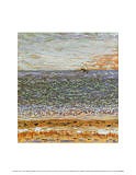 Pierre Bonnard, The Sea, 1944 (Offset) (Landschaft, Meeresbrise, Strand, Natur, Küste, Meer, Horizont, Himmel, Malerei, Impressionismus, Schlafzimmer, bunt, Arztpraxis, Klassische Moderne,)