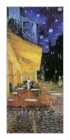 Vincent van Gogh, Nachtcafe (Detail), 1888 (Offset) (Cafe Terrace, Arles, nachts, Sternenhimmel, verlassen, einsam, Impressionismus, Klassiker, Wohnzimmer, Arztpraxis, bunt)