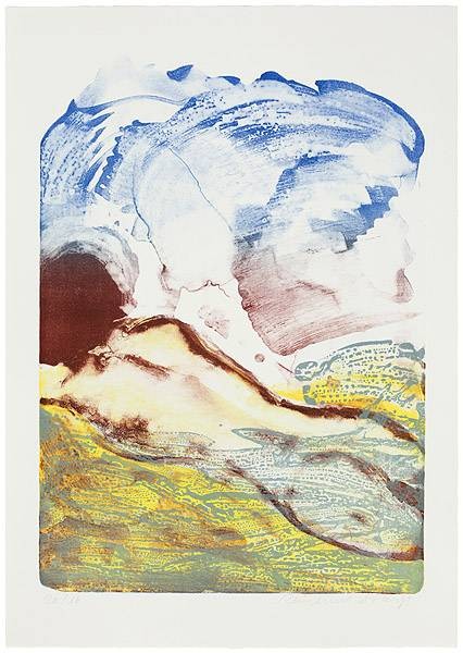 Stangl Reinhard Windfrische (30) (Lithografie, handsigniert)