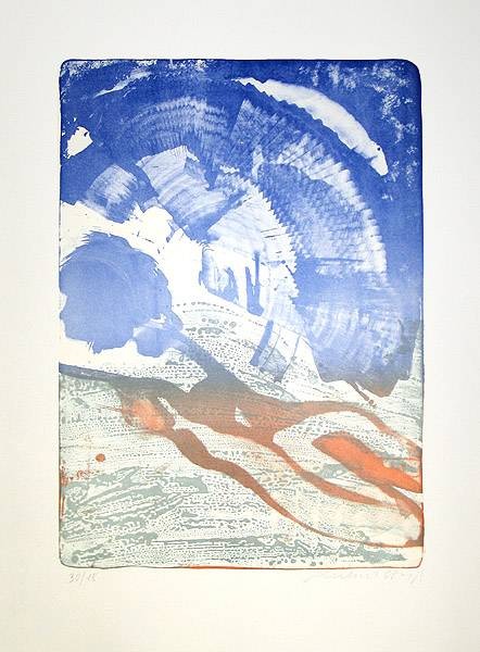 Stangl Reinhard Ohne Titel (30) (Lithografie, handsigniert)