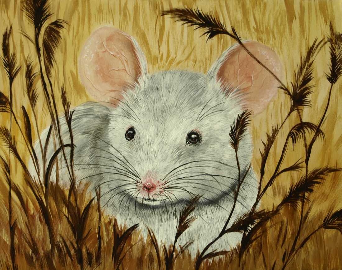 Conny Krakowski, Feldmaus (Surrealismus, Traum, Magie, Esoterik, Baum, Traumbaum,Lebensbaum,Geburt,Leben,Sterben,Wege, Lebensweg, Phantasie,Fantasie,Realismus,Malerei,Gemläde,detaiiert,Traumbild,Traumlandschaft,Landschaftsmalerei,Träumerei,Wasserfall,Berge,Wolken,)