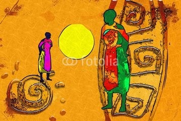 maxtor777, Africa retro vintage style (afrika, afrikanisch, kultur, dekorativ, ethnisch, exotisch, leute, traditionell, reisen, wildlife, kunst, schwarz, dekoration, zeichnung, flora, rahmen, hütte, abbildung, landschaft, life, einheimisches, natürlich, natur, platz, savanne, stil, tourismu)