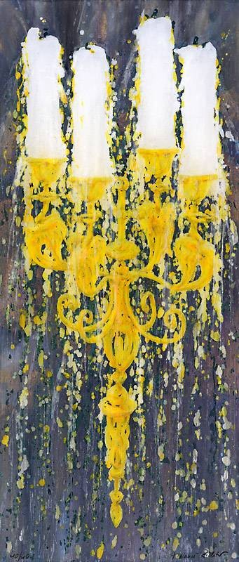 Richter Melanie Kandelaber - GOLD (Pigmentdruck, handsig., numm.)