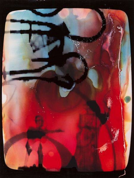 Klauke Jürgen The Big Sleep 3 (1995) (20) (Cibachrome mit Siebdruck, handsigniert, nummeriert) (Abstrakte Kunst, Fotokunst, Farbfelder, Formen, Linien, modern, Dia, Positivbild, Original, signiert, Wohnzimmer, Büro)