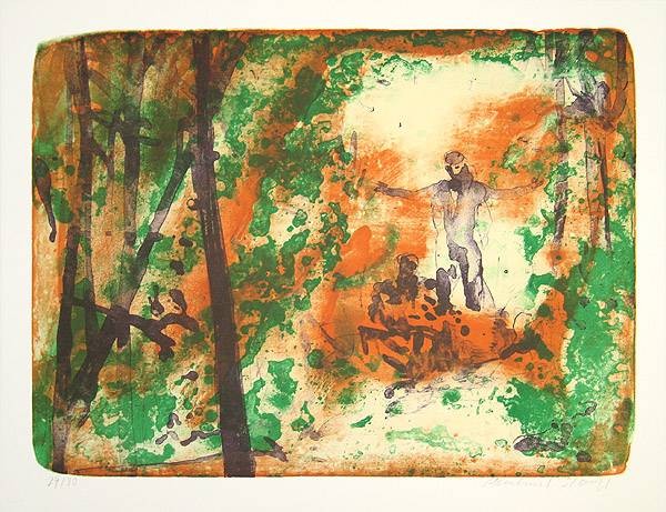 Stangl Reinhard Bosco I, 2007  (30) (Lithografie, handsigniert)