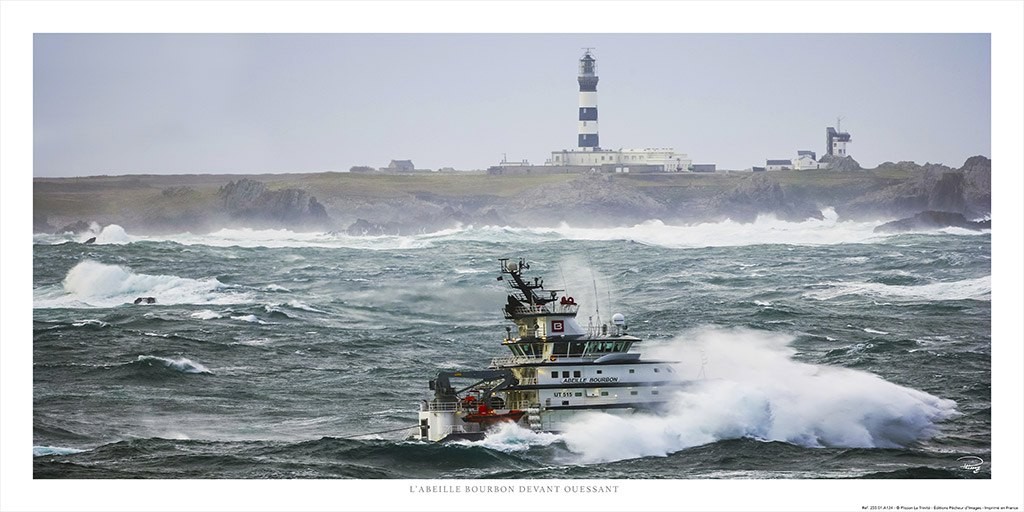 Philip Plisson, Rivière de Crac'h (Bretagne, Meeresbrise, Meer, Seegang, Wellen, Leuchtturm, Küste, Boot, Treppenhaus,  Wohnzimmer, Frankreich, Fotokunst, bunt)