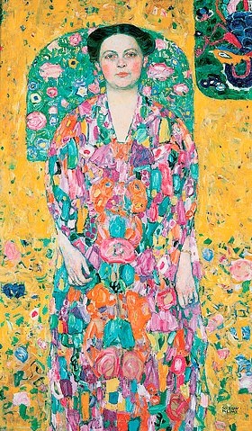 Gustav Klimt, Bildnis Eugenia Primavesi. 1913/14 (D.187). (Klimt,Gustav,1862-1918,Privatbesitz USA,Gustav Klimt, Vereinigte Staaten)