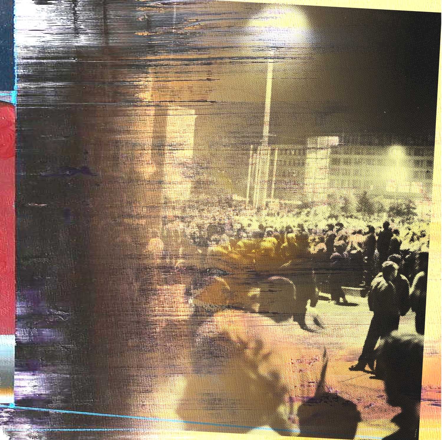 Peter Sander, Montags Demo (Demonstrationen, DDR, Politik, Popart Künstler, modern, illustrativ, Wunschgröße, Treppenhaus, Wohnzimmer,)