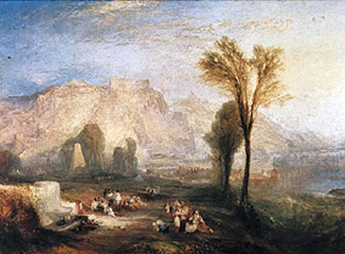 Joseph Mallord William Turner, Ehrenbreitstein. 1835. (Privatbesitz,Turner,Joseph Mallord William,1775-1851,Rheinland-Pfalz,Turner, Joseph Mallord William 1775-1851)