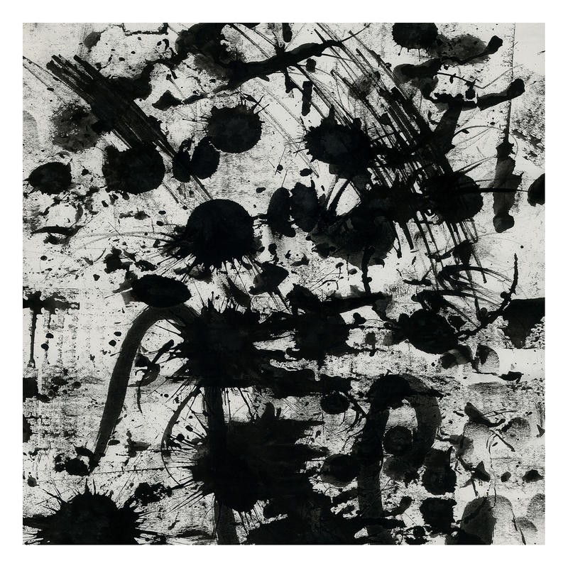 Onrei, SPLATTER BLACK I (ABSTRAKT)