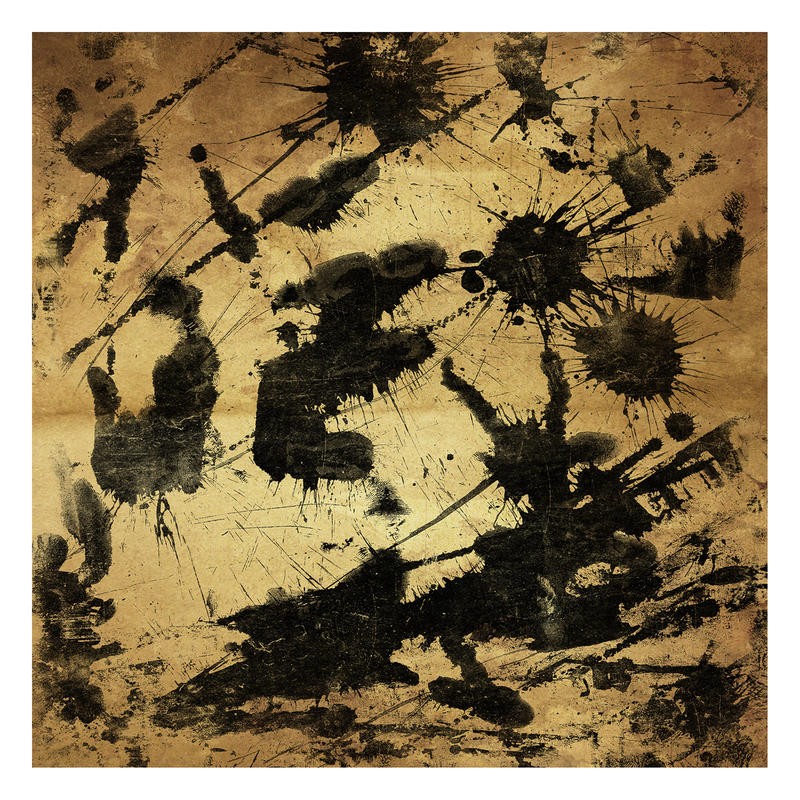 Onrei, SPLATTER GOLD II (ABSTRAKT)