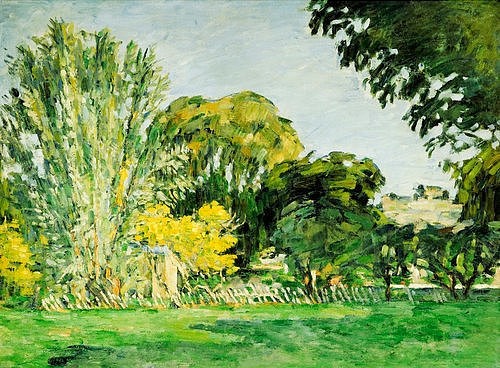 Paul Cézanne, Bäume im Park von Jas de Bouffan. (Cézanne,Paul,Christie's Images Ltd,)