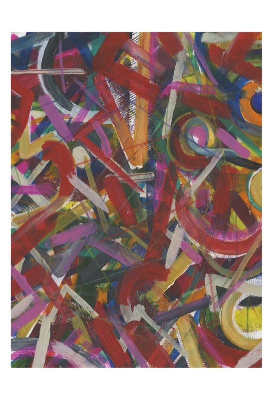 Smith Haynes, RANDOM RAINBOW II (ABSTRAKT)