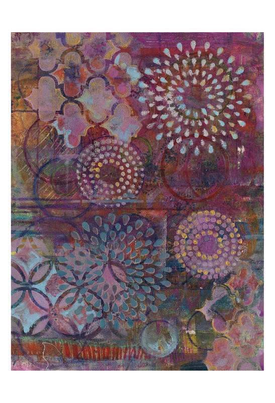 Smith Haynes, KUDOS PURPLE I (ABSTRAKT)