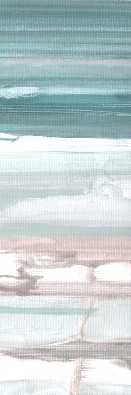 Smith Haynes, BEACHY MEMORIES IV (Maritim, Meer, Wellen, Gischt, Strand, Meeresbrise, Malerei, modern,  dekorativ, Badezimmer, Wohnzimmer, Wunschgröße, blau/grau)