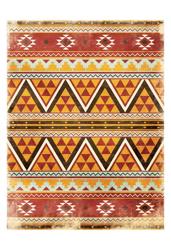 Jace Grey, AZTEC TRIO RED I (MUSTER)
