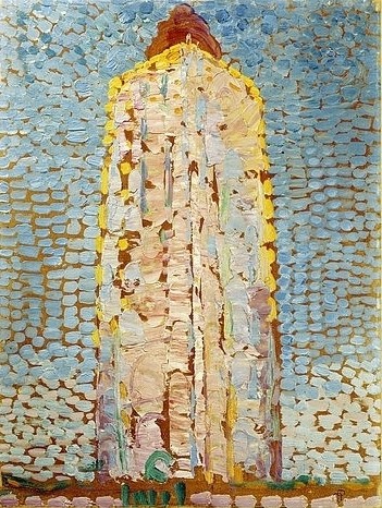 Piet Mondrian, Leuchtturm (in Westkapelle?) (Mondrian,Piet,1872-1944,Mondrian)