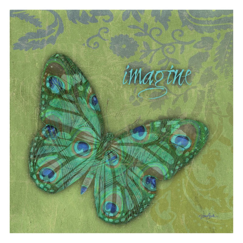 Diane Stimson, BUTTERFLY PEACOCK II (BIENEN + SCHMETTERLINGE)