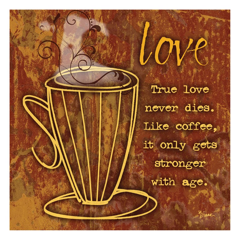 Diane Stimson, LOVE COFFEE (KÜCHE)