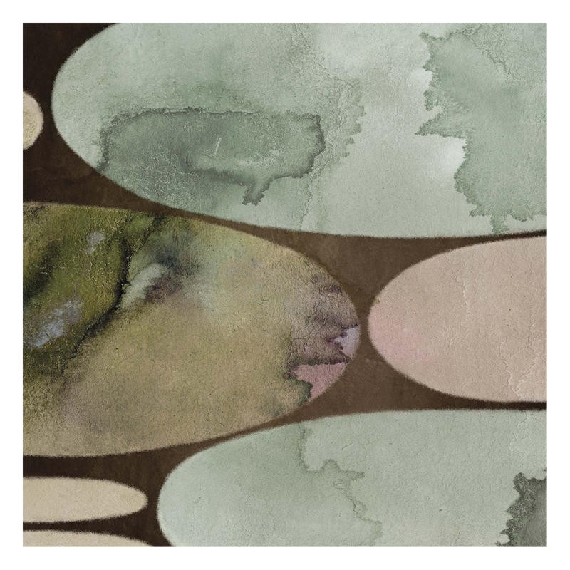 Kristin Emery, IN THE SPOTLIGHT I (Abstrakt, Malerei, geometrische Formen, Muster, Kreise, Ovale, modern, zeitgenössisch, Wohnzimmer, Treppenhaus, Wunschgröße, bunt)