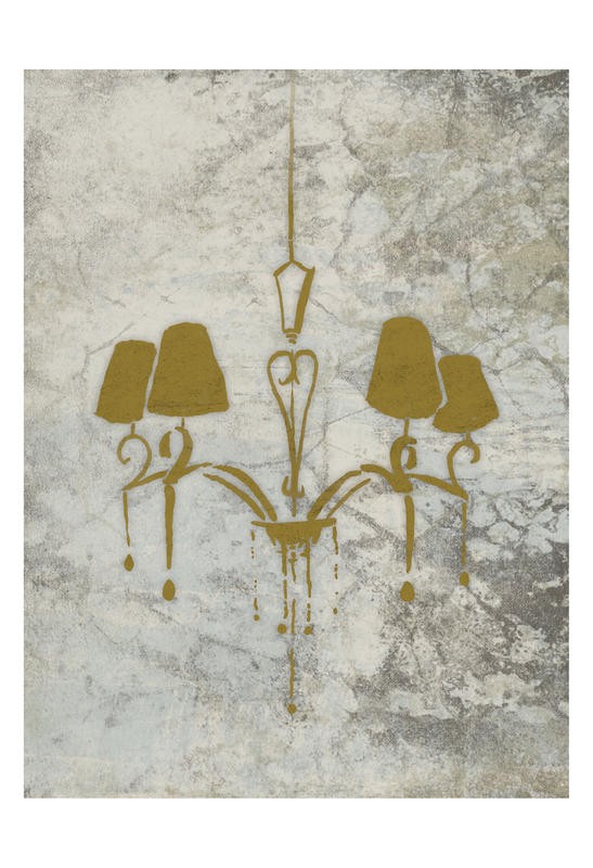 Onrei, CHANDELIER GOLD II (VINTAGE/RETRO)