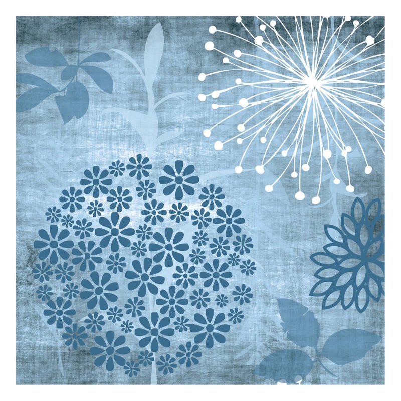 Melody Hogan, TRANSITIONAL FLORAL I (BOTANIK)