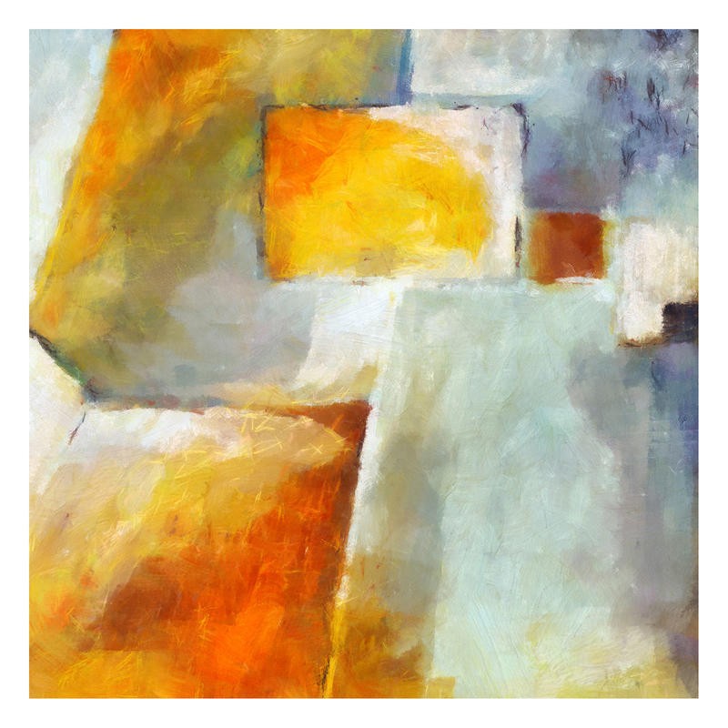 Taylor Greene, VIBE II (Abstrakte Malerei, modern, Farbfelder, Flächen,  Wunschgröße, modern, zeitgenössisch, Wohnzimmer, Büro)