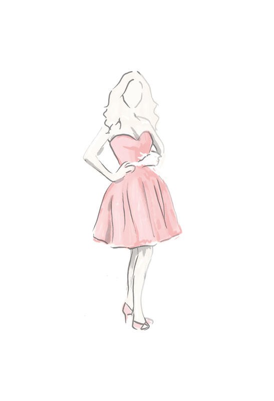 Onrei, PINK DRESS (MODE)