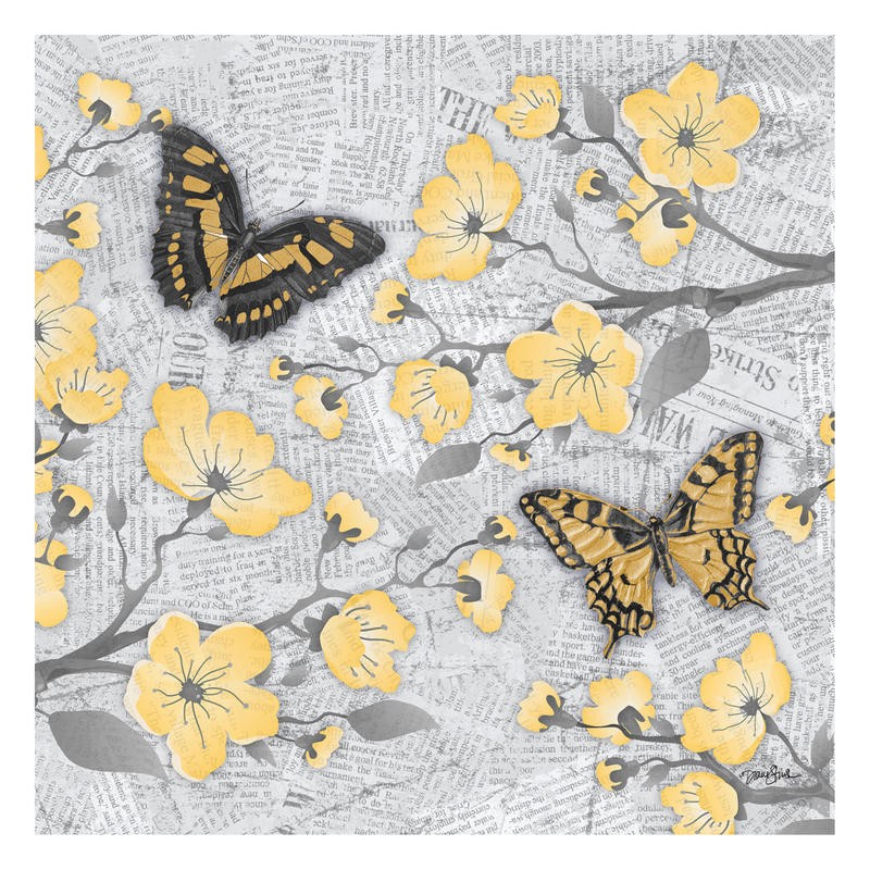 Diane Stimson, CHERRY BLOSSOM YELLOW II (BOTANIK)